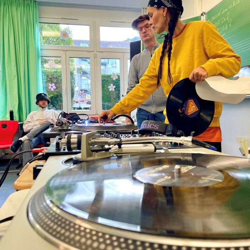 DJ-Kurs mit Turntables